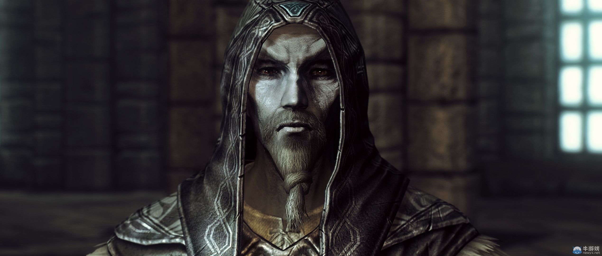 《上古卷軸5：天際》最新藝術截圖：柔美稚嫩絕色佳人