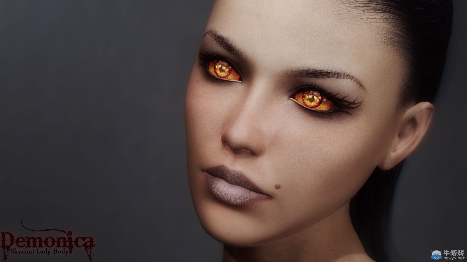 《上古卷軸5：天際》女體MOD圖：達沉魚落雁等級