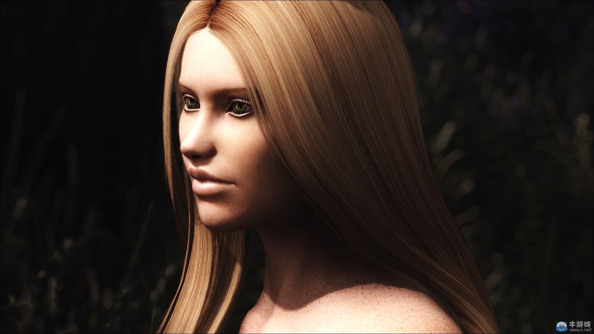 《上古卷軸5：天際》女體MOD圖：達沉魚落雁等級