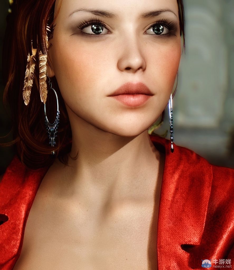 《上古卷軸5：天際》女體MOD圖：達沉魚落雁等級