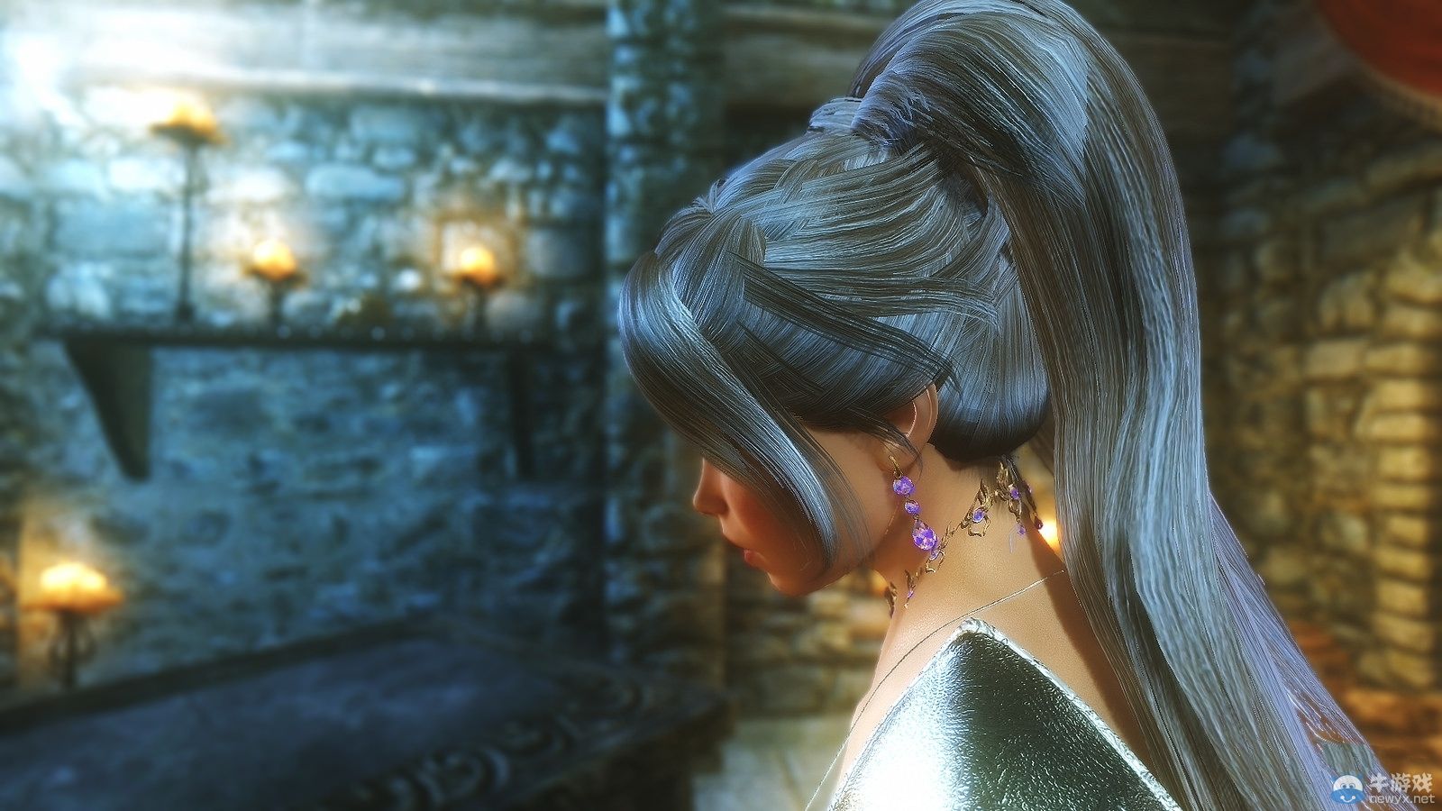 《上古卷軸5：天際》女體MOD圖：達沉魚落雁等級