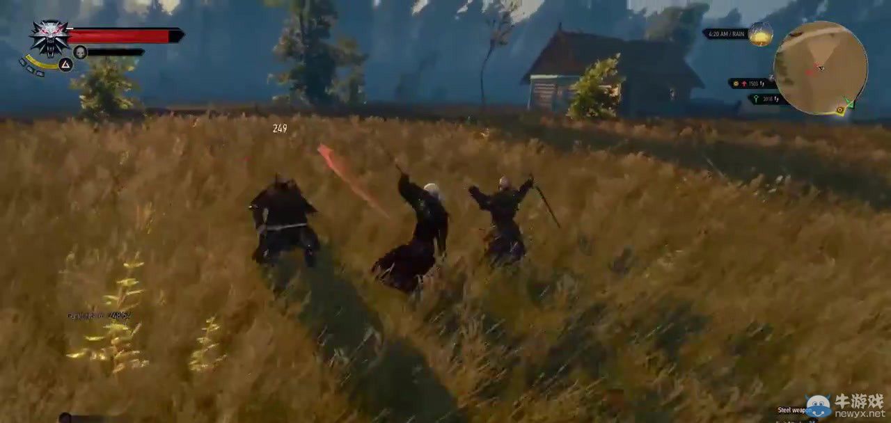 《巫師3：狂獵》最新演示白狼割草：兇猛霸氣無雙戰(zhàn)