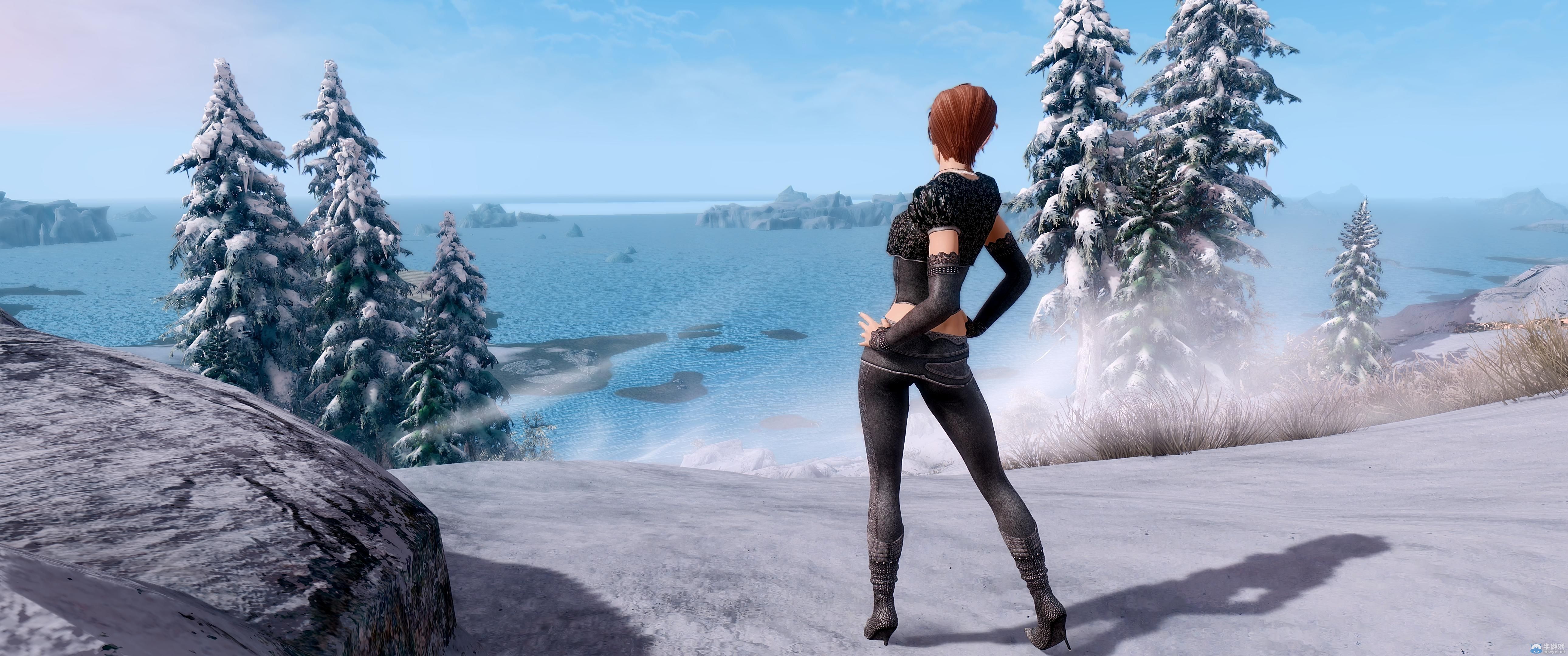 《上古卷軸5：天際》女體MOD圖：達沉魚落雁等級