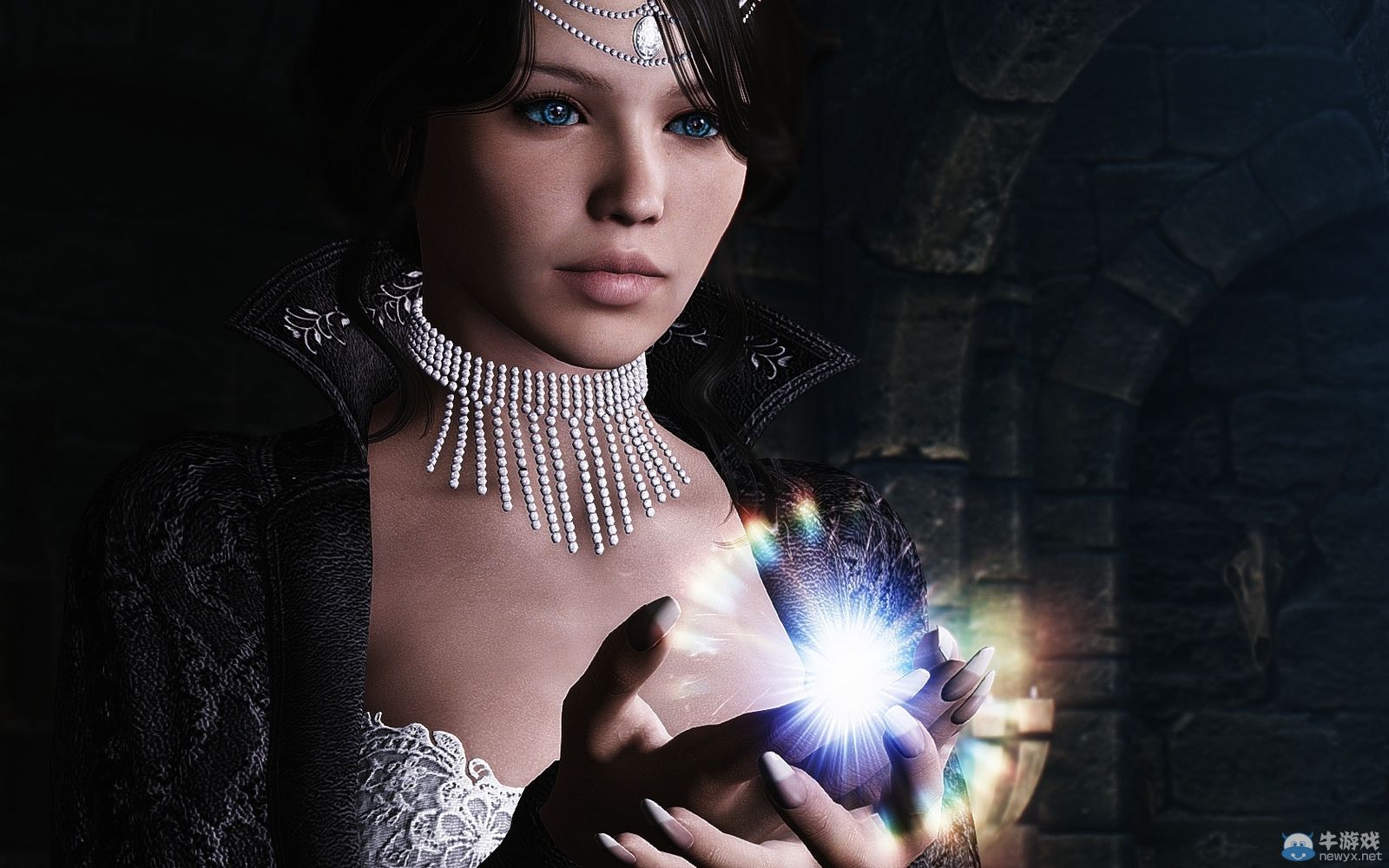 《上古卷軸5：天際》女體MOD圖：達沉魚落雁等級