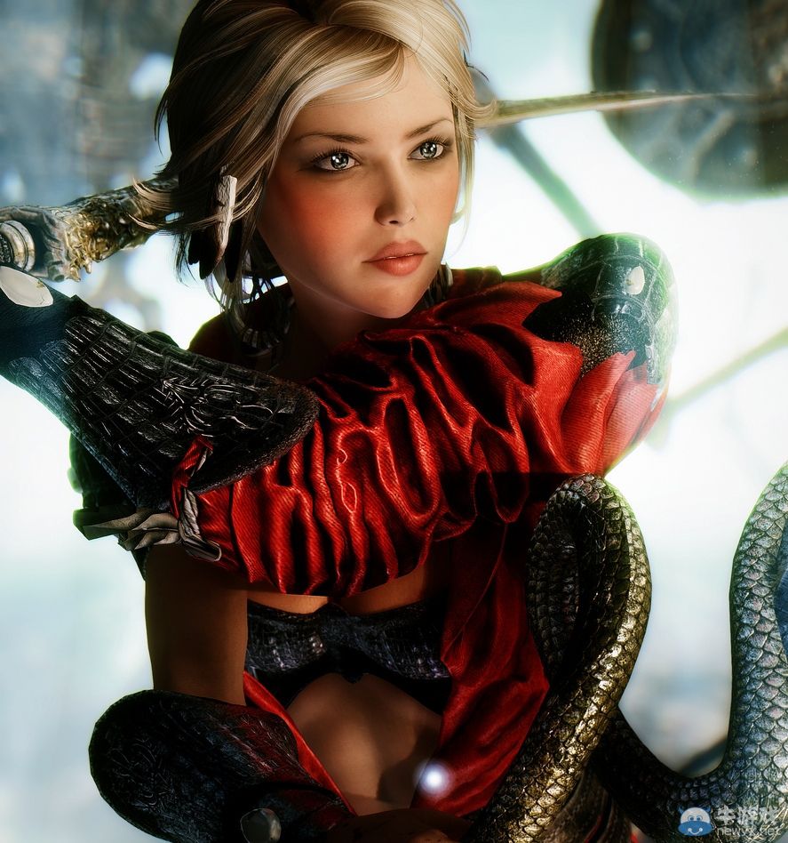 《上古卷軸5：天際》女體MOD圖：達沉魚落雁等級