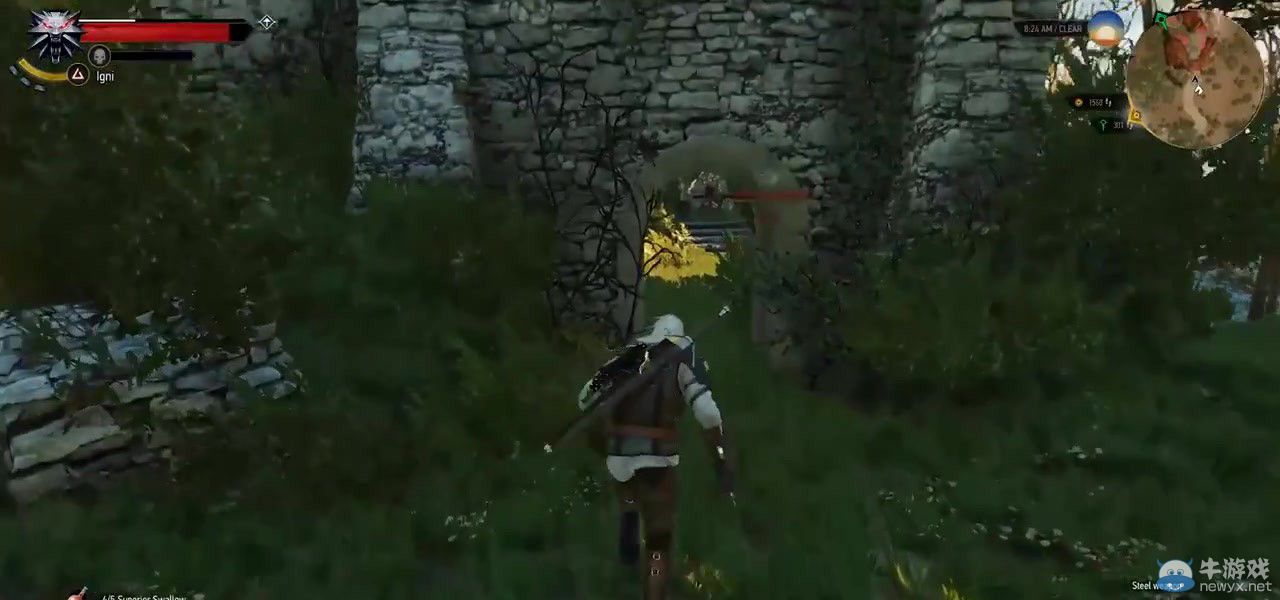 《巫師3：狂獵》最新演示白狼割草：兇猛霸氣無雙戰(zhàn)