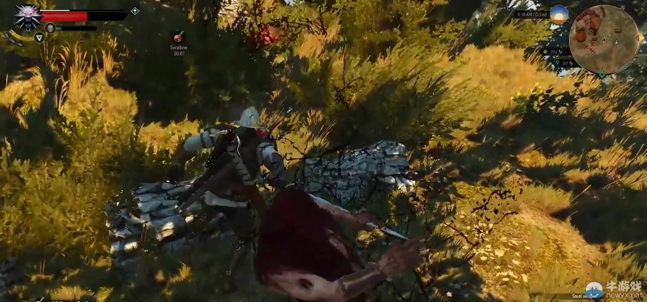 《巫師3：狂獵》最新演示白狼割草：兇猛霸氣無雙戰(zhàn)