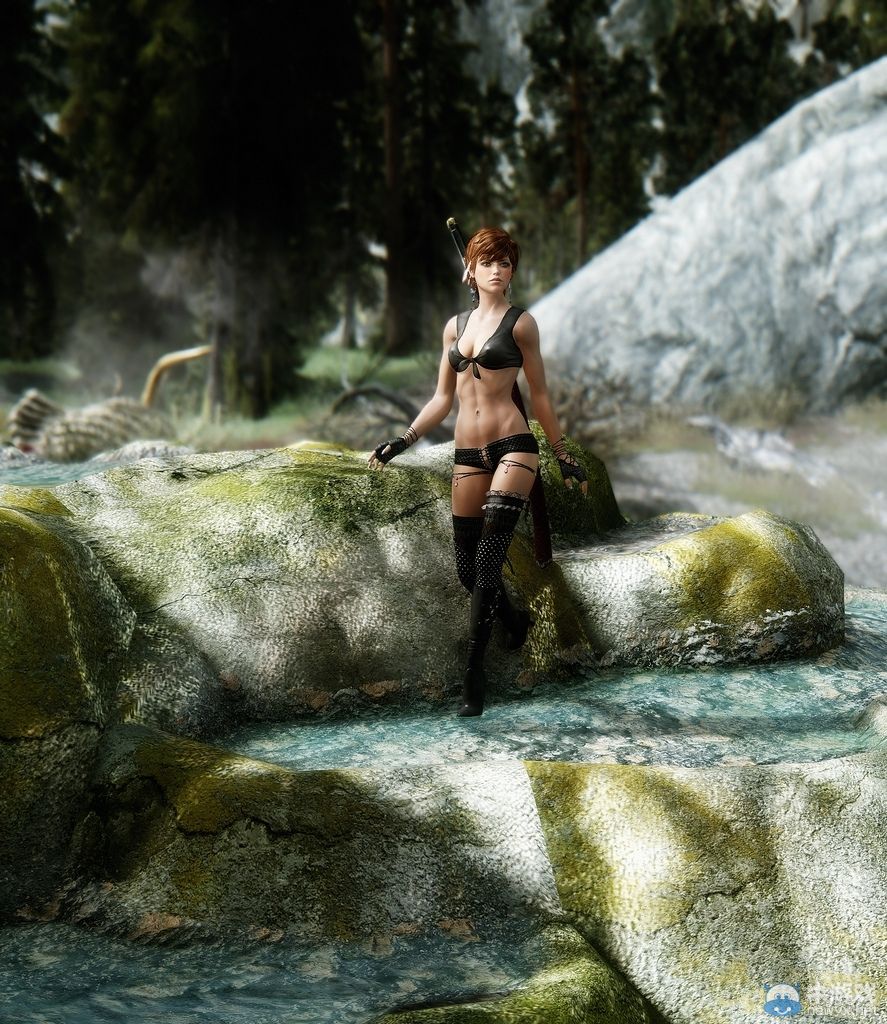 《上古卷軸5：天際》女體MOD圖：達沉魚落雁等級