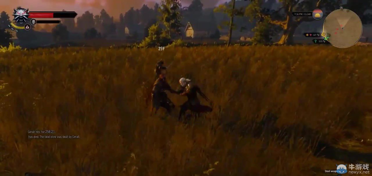 《巫師3：狂獵》最新演示白狼割草：兇猛霸氣無雙戰(zhàn)