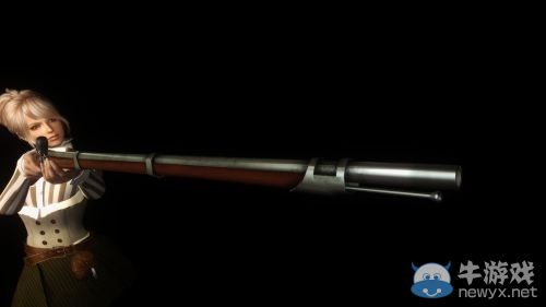 《上古卷軸5：天際》火槍手MOD演示：美女舉槍大戰