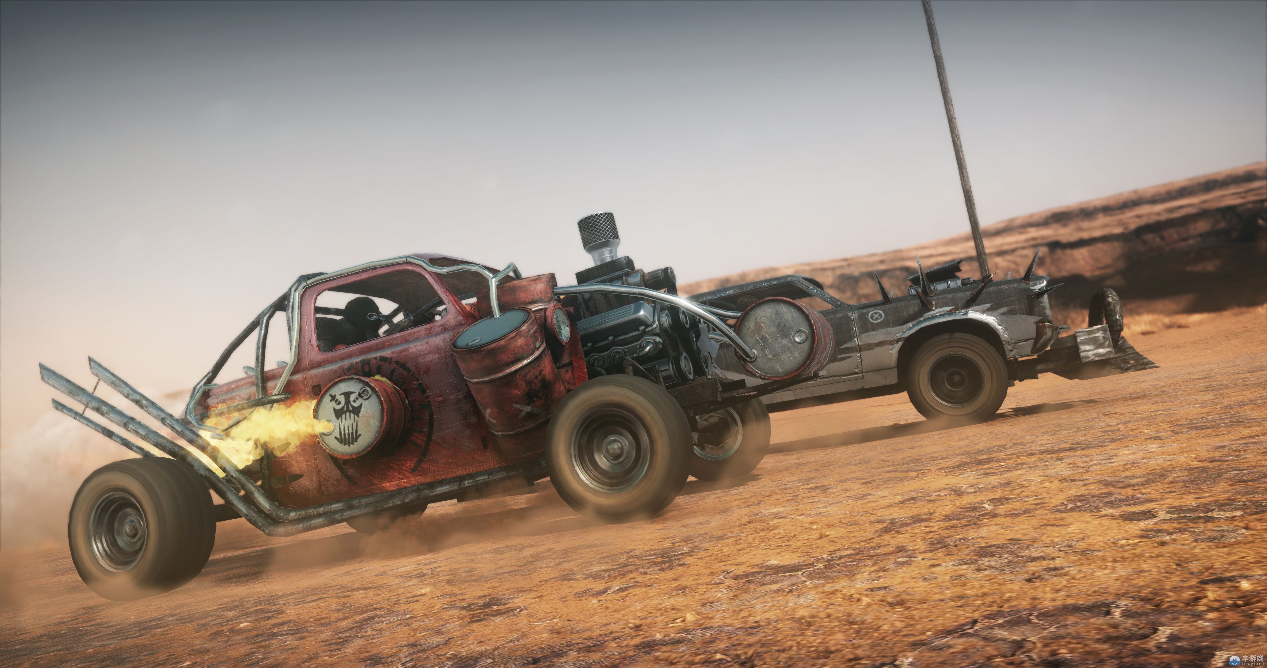 《瘋狂的麥克斯》新截圖放出：展示場景及載具