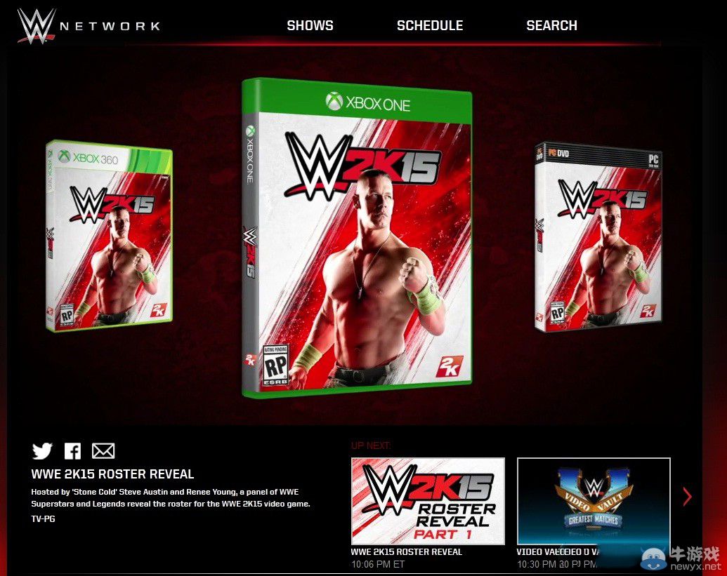 PC版《WWE 2K15》正式公布 DLC全免費！