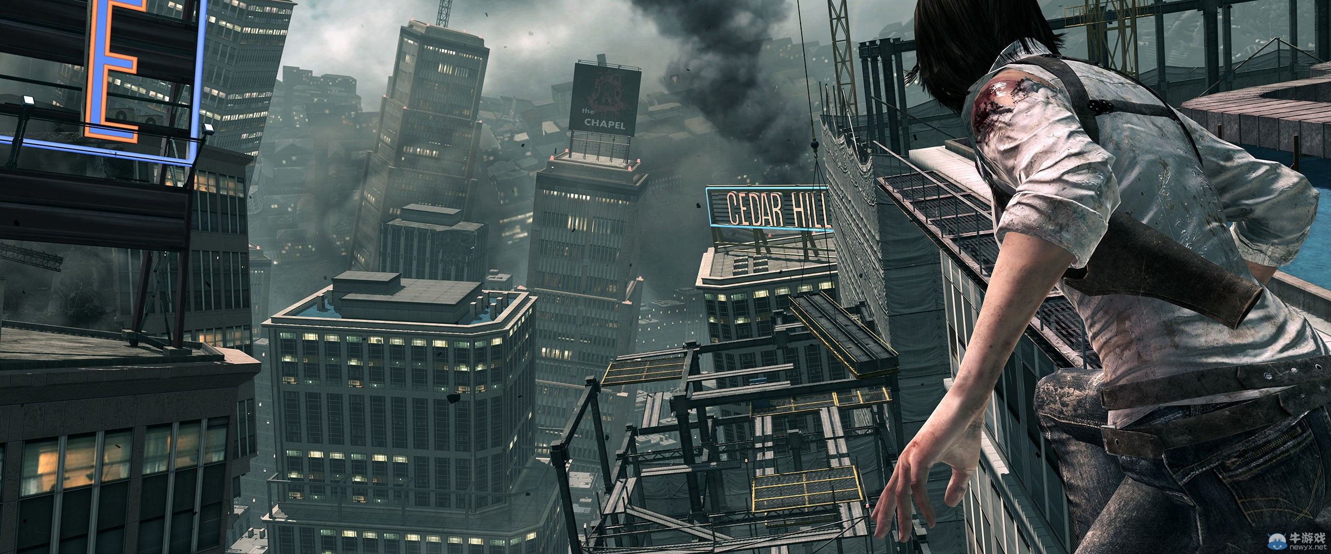 《惡靈附身》后果DLC新圖：城市末景廢墟如煙