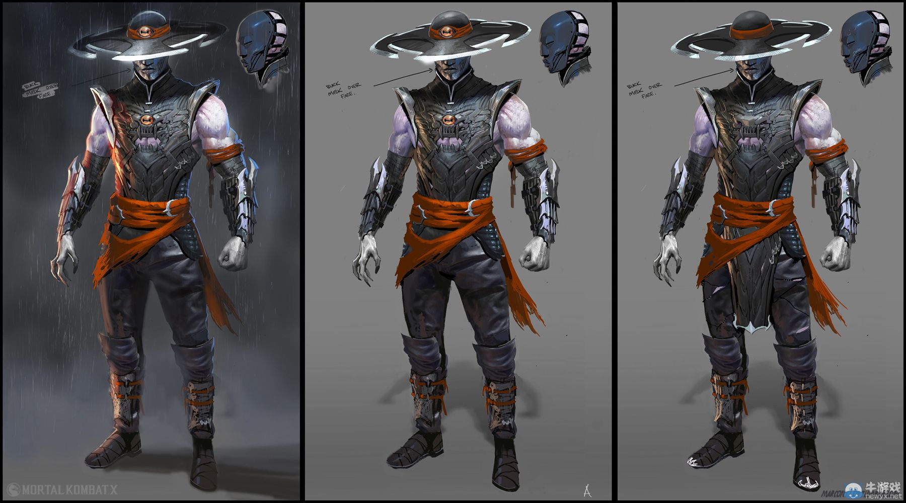 《真人快打X》精美原畫：從頭到腳解析美女猛男