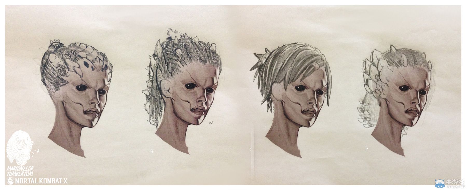 《真人快打X》精美原畫：從頭到腳解析美女猛男