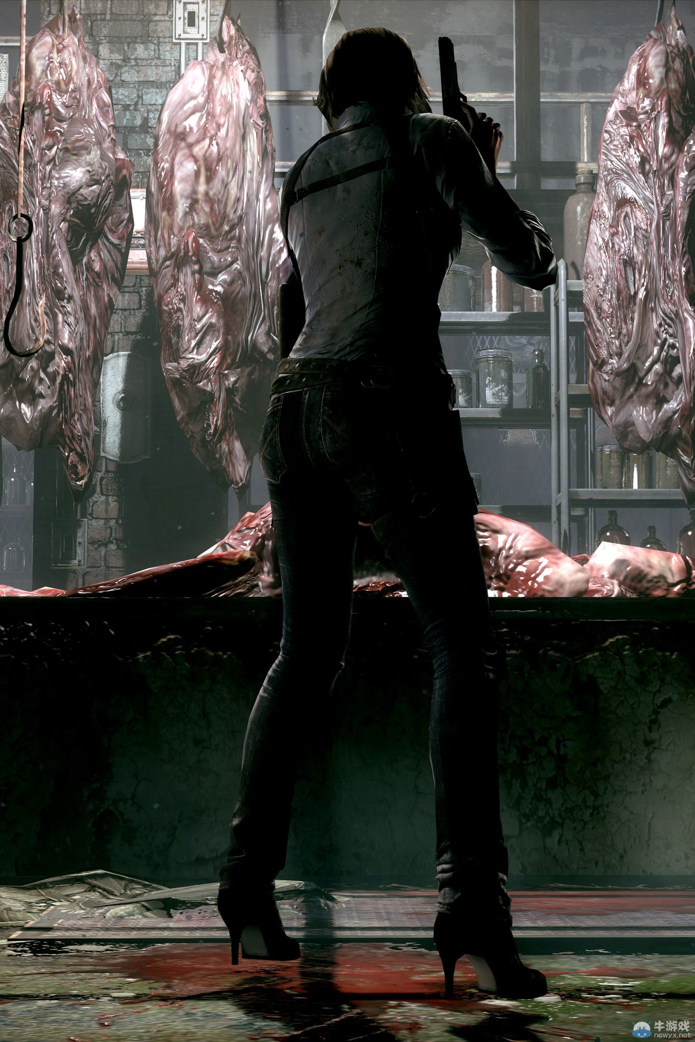 《惡靈附身》后果DLC高清截圖公布：靚妹眼冒紅光