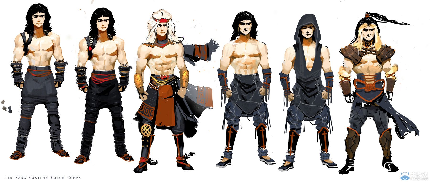 《真人快打X》精美原畫：從頭到腳解析美女猛男