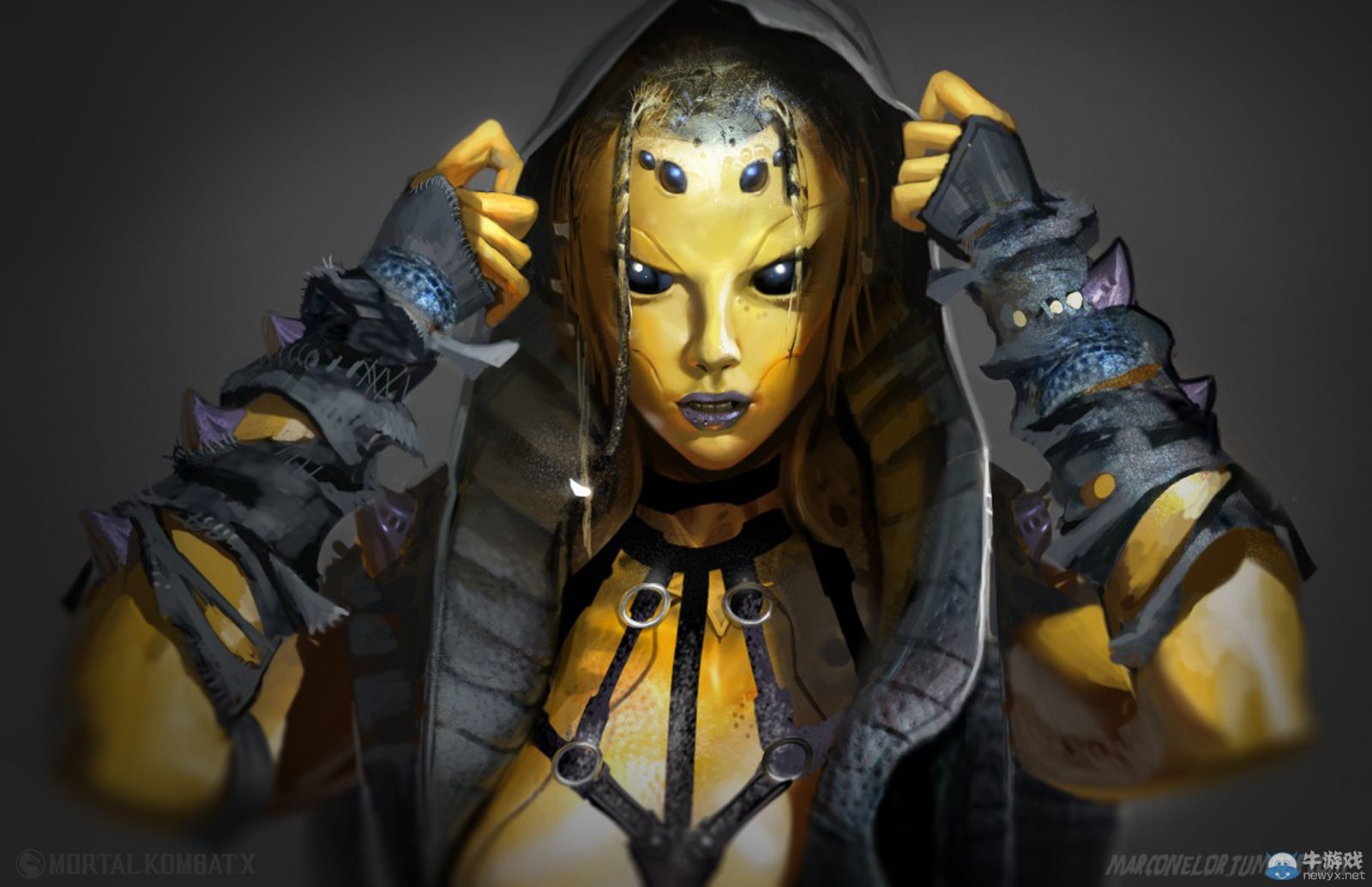 《真人快打X》精美原畫：從頭到腳解析美女猛男