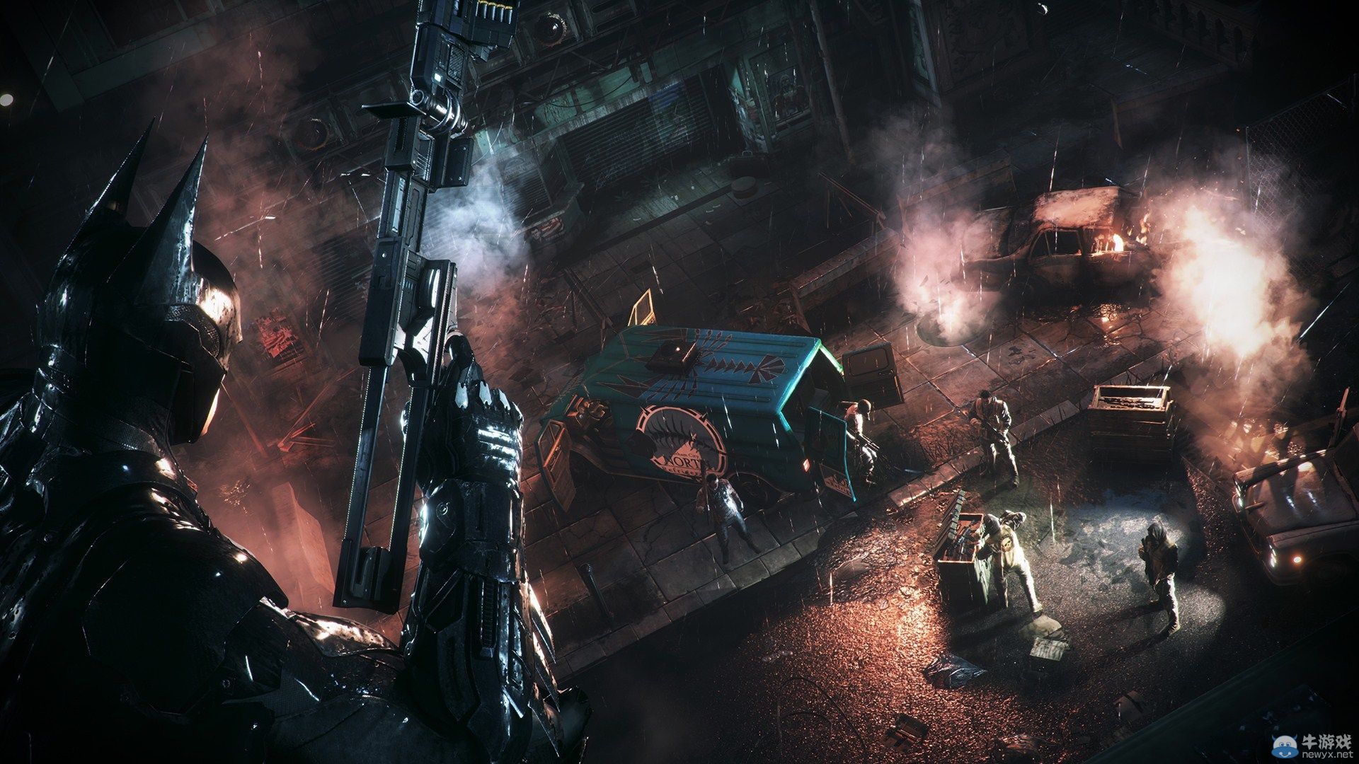 《蝙蝠俠：阿甘騎士》最新截圖：性感貓女助戰老爺！