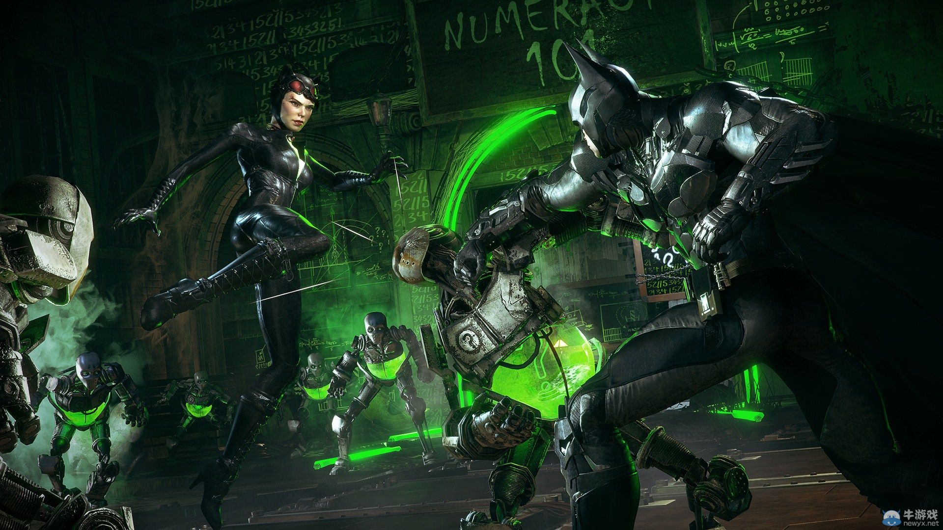 《蝙蝠俠：阿甘騎士》最新截圖：性感貓女助戰老爺！