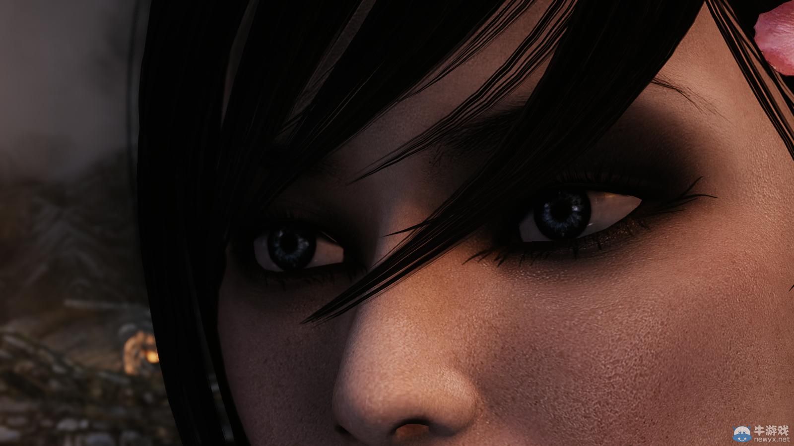 《上古卷軸5：天際》最美女體MOD新圖：蕾絲面具掩藏嬌羞面容