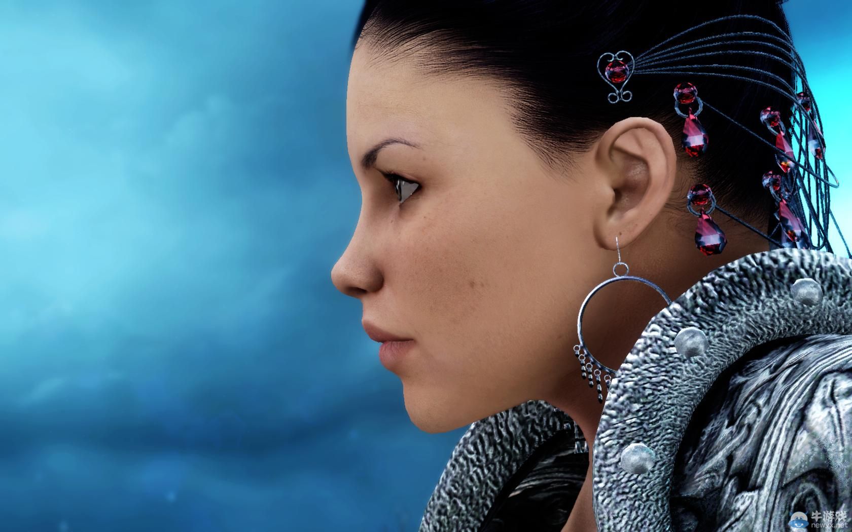 《上古卷軸5：天際》最美女體MOD新圖：蕾絲面具掩藏嬌羞面容