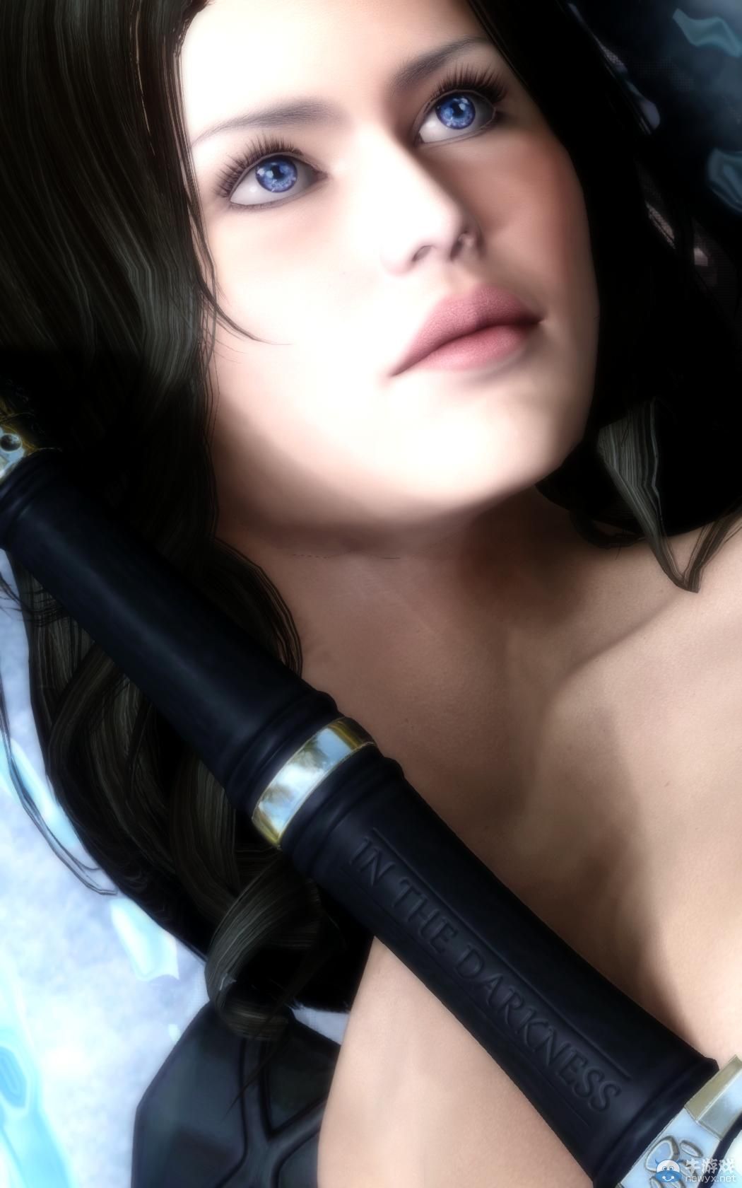 《上古卷軸5：天際》最美女體MOD新圖：蕾絲面具掩藏嬌羞面容