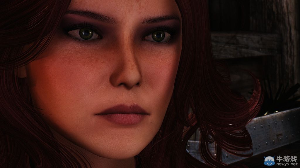 《上古卷軸5：天際》最美女體MOD新圖：蕾絲面具掩藏嬌羞面容