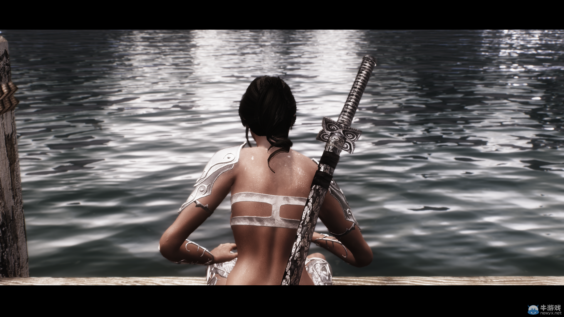 《上古卷軸5：天際》最美女體MOD新圖：蕾絲面具掩藏嬌羞面容