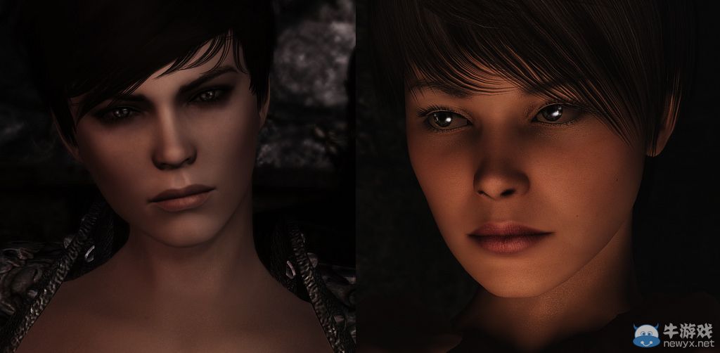 《上古卷軸5：天際》最美女體MOD新圖：蕾絲面具掩藏嬌羞面容