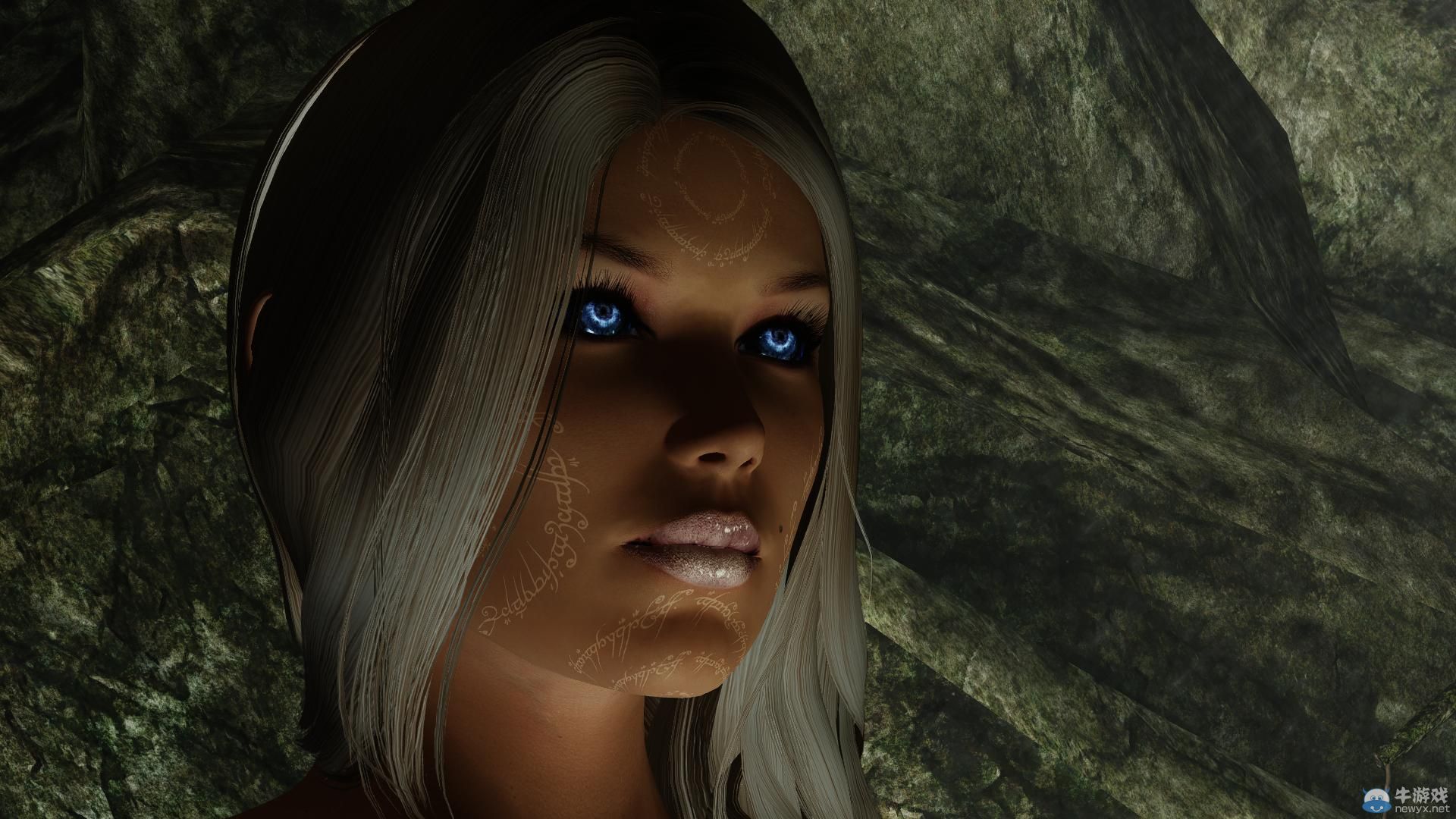 《上古卷軸5：天際》最美女體MOD新圖：蕾絲面具掩藏嬌羞面容