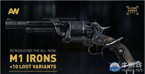 《使命召喚11：高級戰爭》新武器M1 Iron手槍