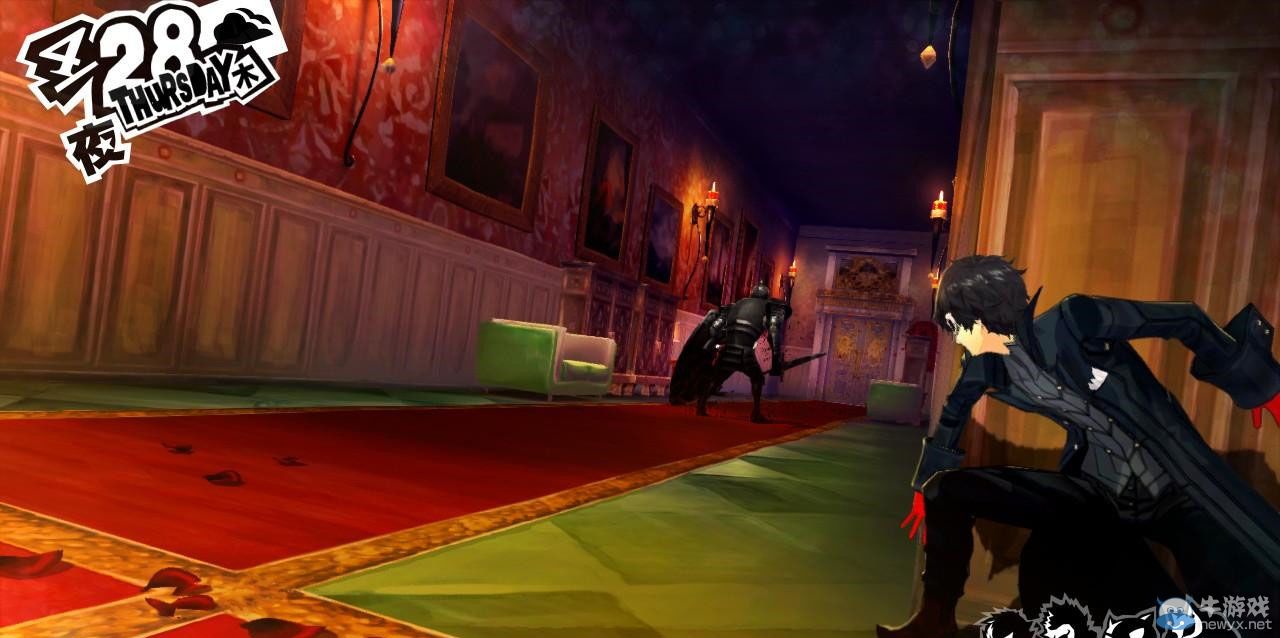 《女神異聞錄5》PS4截圖公布：文弱書生實(shí)為大盜