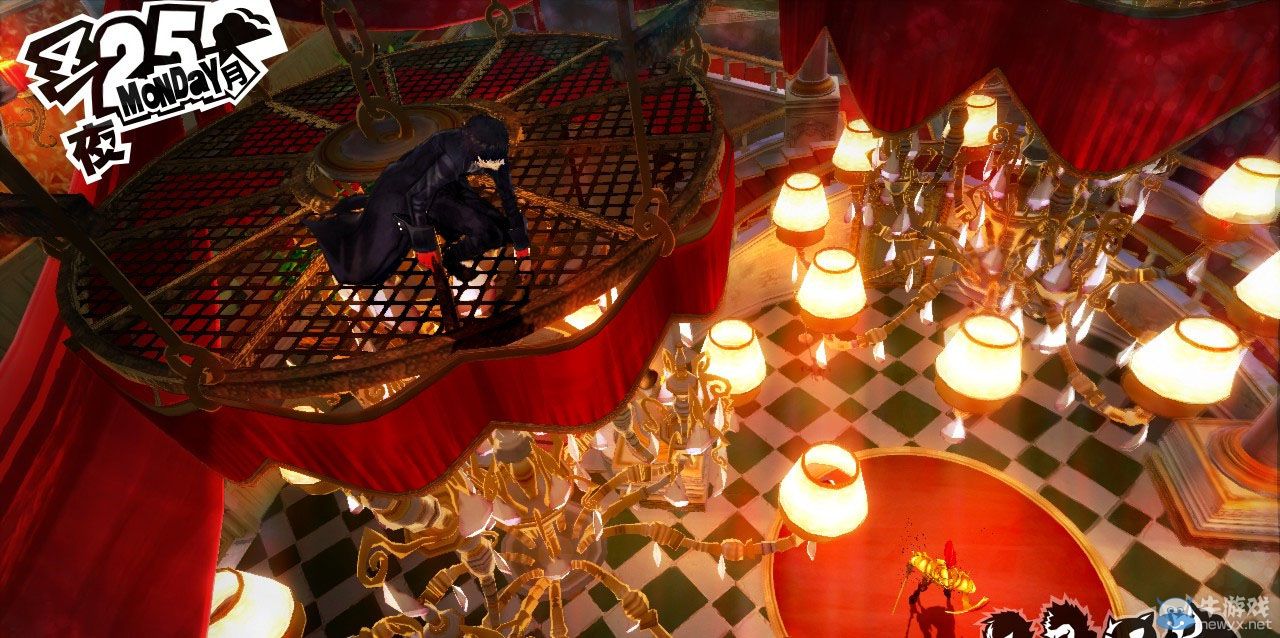 《女神異聞錄5》PS4截圖公布：文弱書生實(shí)為大盜