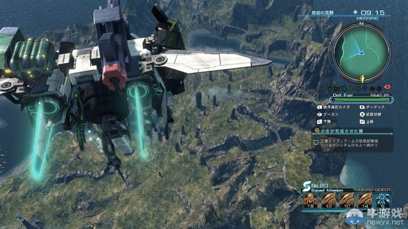 《異度之刃X》酷炫截圖：月光下的巨型機甲美如畫