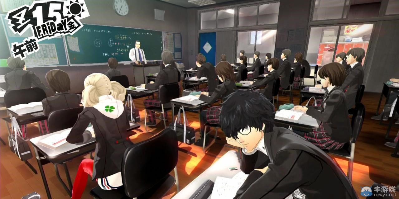 《女神異聞錄5》PS4截圖公布：文弱書生實(shí)為大盜