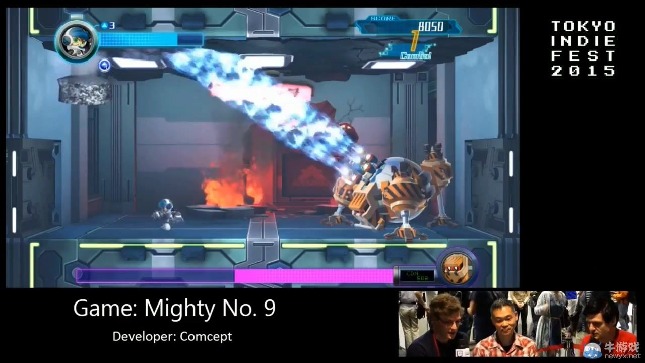《神力九號》東京獨立游戲展稻船試玩解說視頻