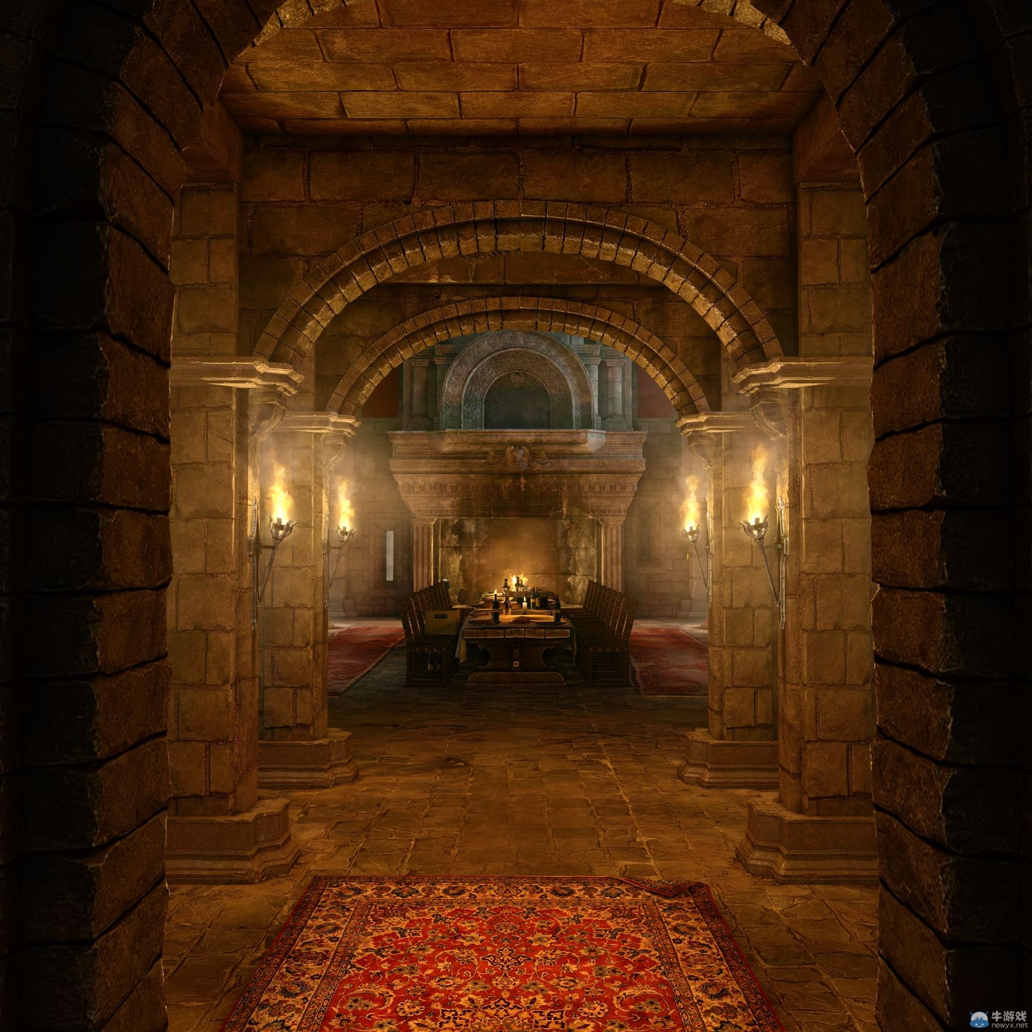 《德軍總部：舊血脈》高分辨率截圖：進擊的德國兵