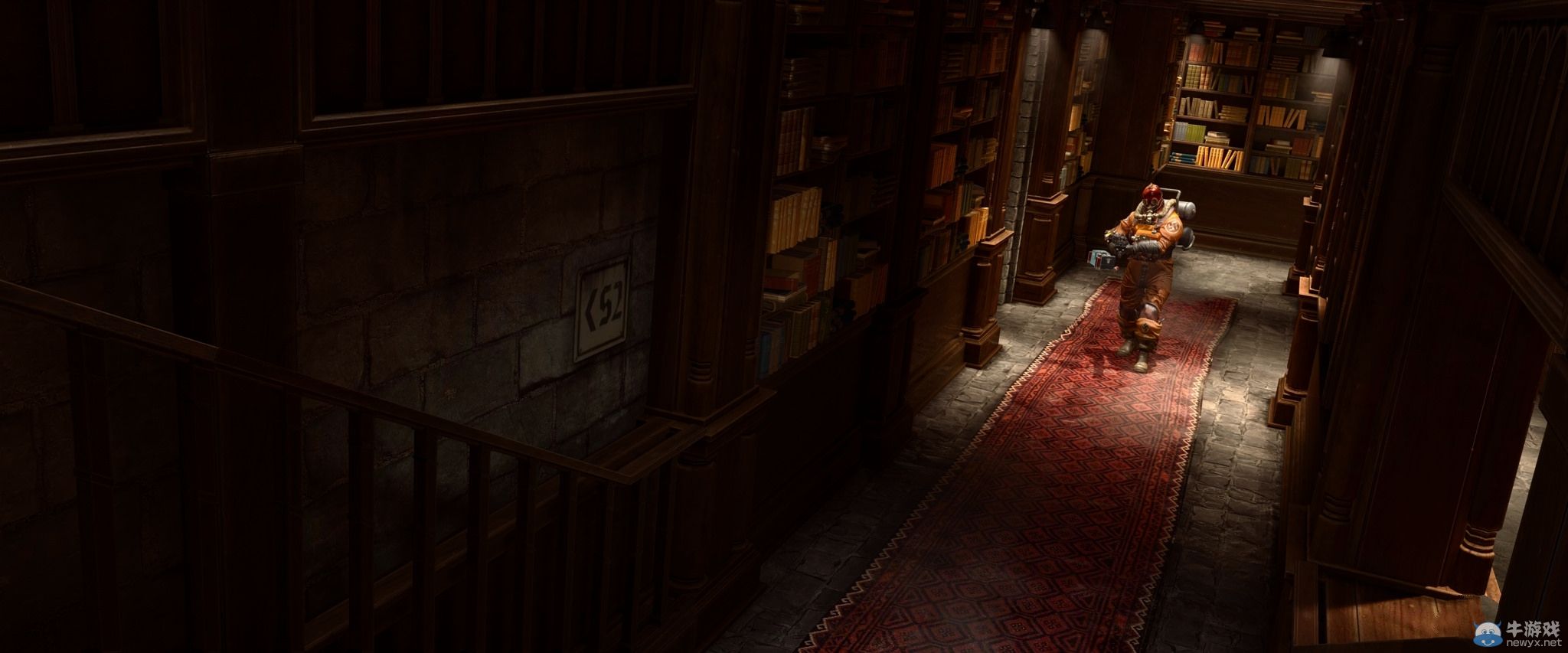 《德軍總部：舊血脈》高分辨率截圖：進擊的德國兵