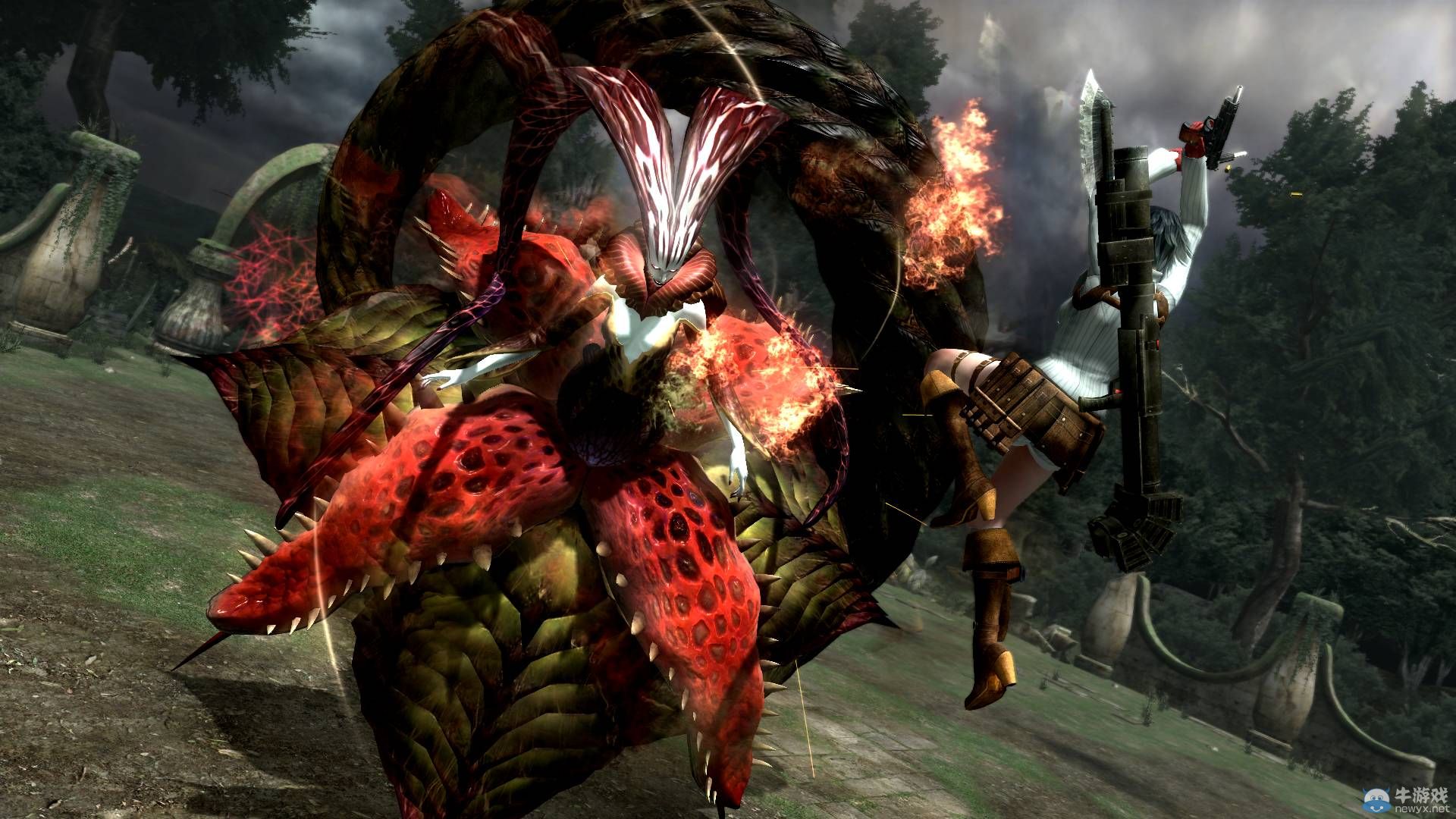 《鬼泣4：特別版》全人物設(shè)定圖曝光：雙鳳奶挺激戰(zhàn)群雄