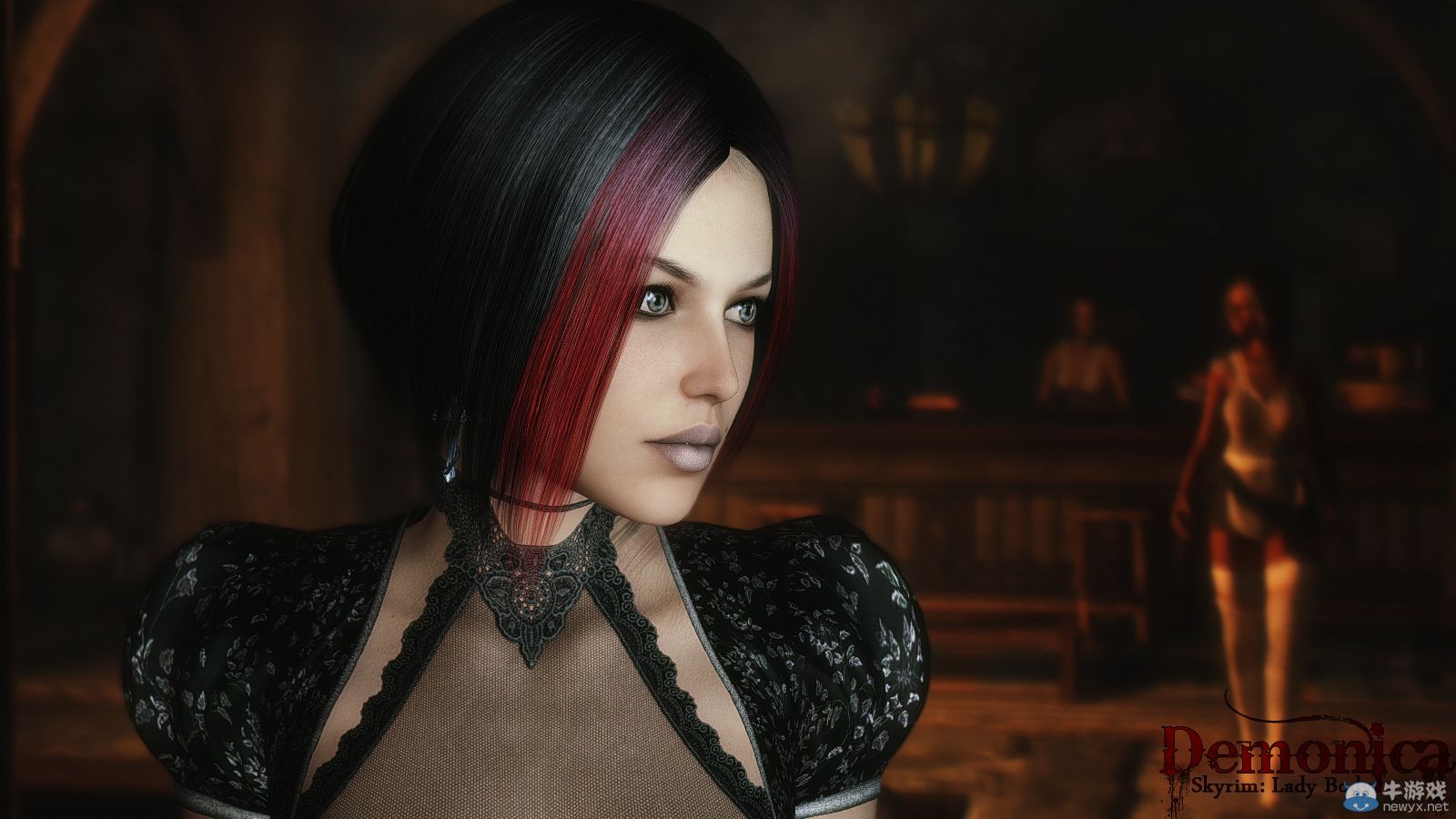 《上古卷軸5：天際》最美女體MOD新圖：佳麗匯集各有特色