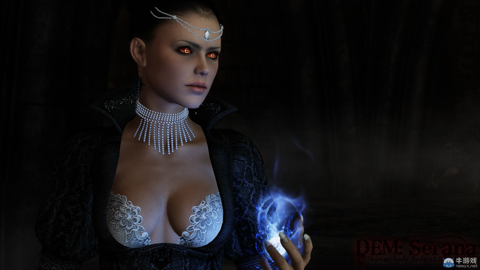 《上古卷軸5：天際》最美女體MOD新圖：佳麗匯集各有特色