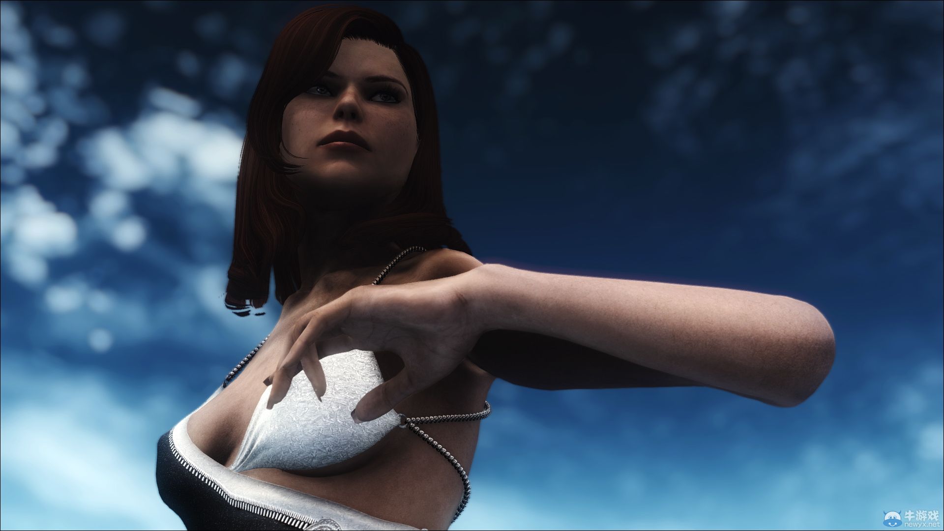 《上古卷軸5：天際》最美女體MOD新圖：佳麗匯集各有特色