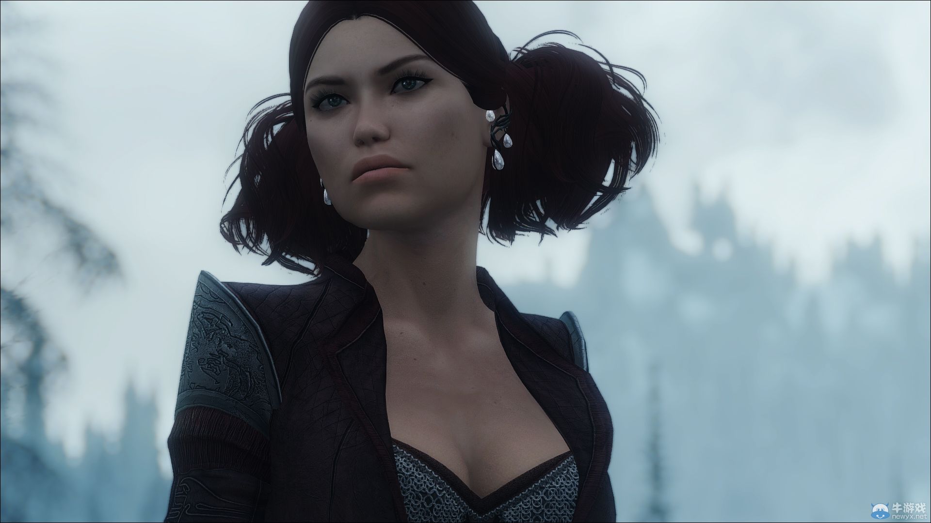 《上古卷軸5：天際》最美女體MOD新圖：佳麗匯集各有特色