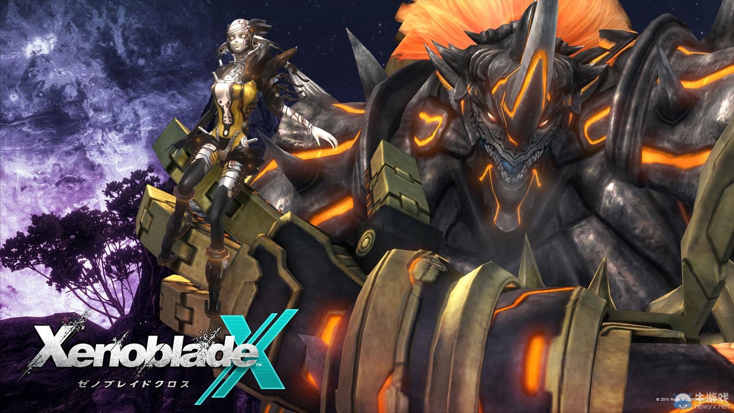 《異度之刃X》超精美原畫欣賞：酷炫華麗的機甲登場！