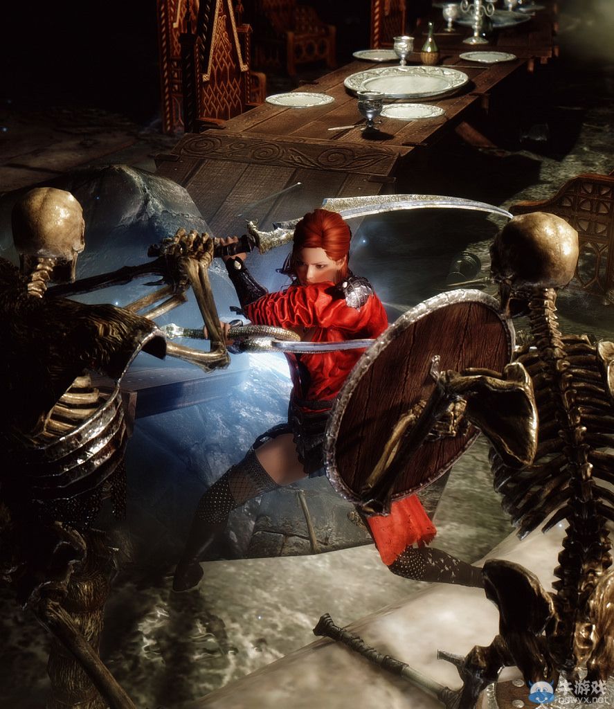 《上古卷軸5：天際》最美女體MOD新圖：佳麗匯集各有特色