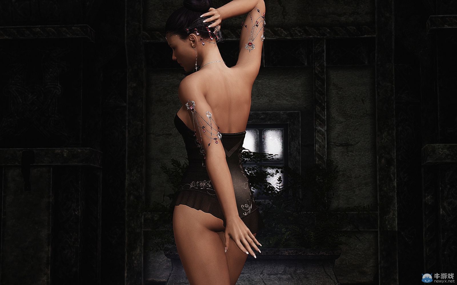 《上古卷軸5：天際》最美女體MOD新圖：佳麗匯集各有特色