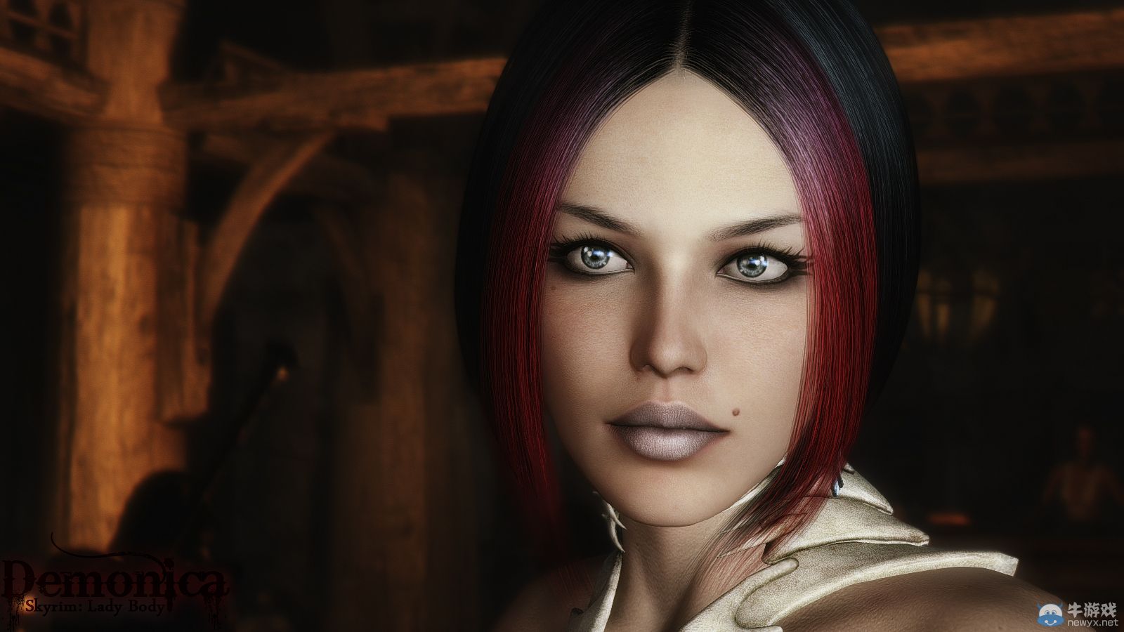 《上古卷軸5：天際》最美女體MOD新圖：佳麗匯集各有特色