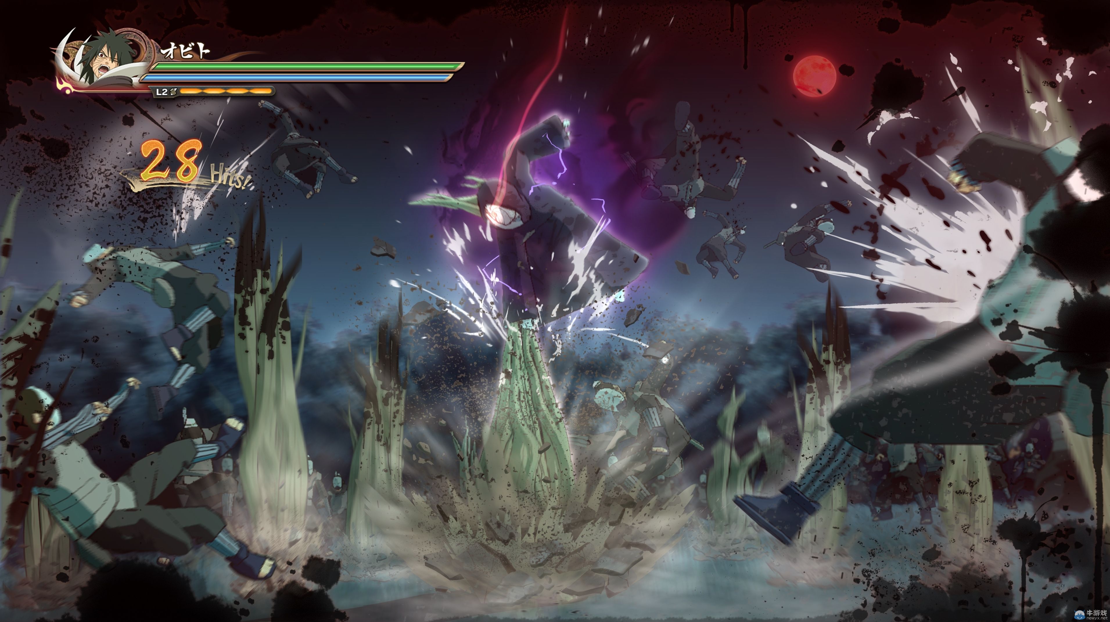 《火影忍者疾風傳：究極忍者風暴4》帶土相關數枚截圖公開