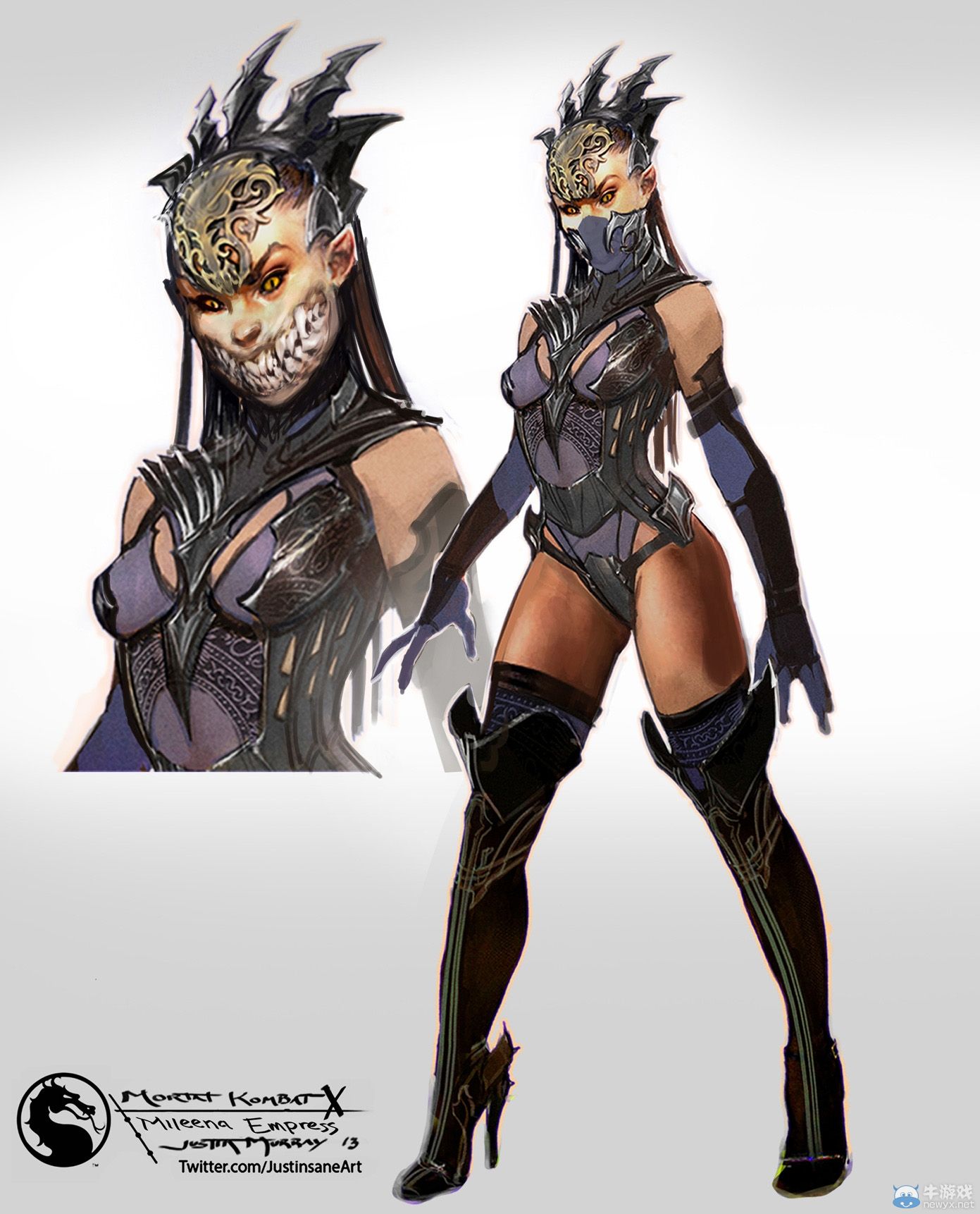 《真人快打X》新原畫賞：面罩下不為人知的秘密？